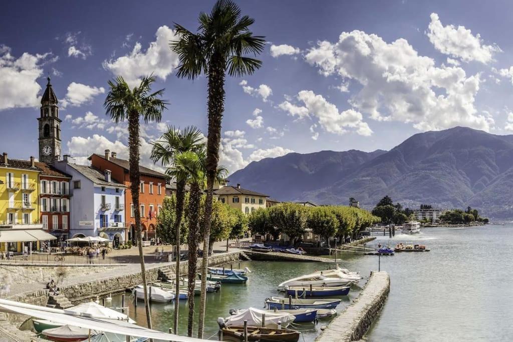 Ascona: Residenza Sabrina,App 2.5 Locali E Piscina Apartment Exterior photo