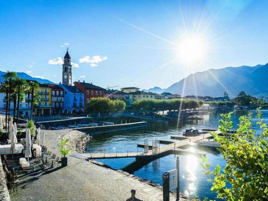 Ascona: Residenza Sabrina,App 2.5 Locali E Piscina Apartment Exterior photo